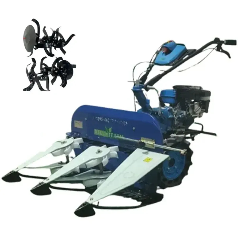 AIVA ITALY 7 HP 2 in 1 Harvester & Power Weeder Combo for Tilling and Harvesting