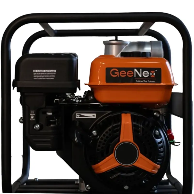 Geenex GP-40, 13 HP, 389-cc 4 Inch Self Priming Recoil Start Petrol Water Pump with High Head Pump