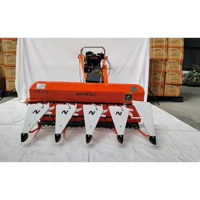 Neptune 6.5 HP NPR-1250 Petrol Operated Reaper & Harvester Machine for Wheat, Paddy, and Multi-Crop Cutting