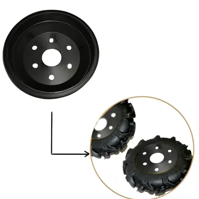 Heavy Duty Rim for 3.50 x 6 Size Power Tiller Tyre (Set of 4 for 2 Tyres)