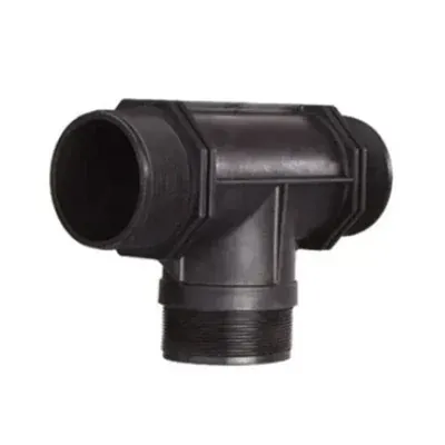 Heavy Duty 2.5 Inch Threaded Bypass Tee (Piping Connector) for Irrigation Purposes