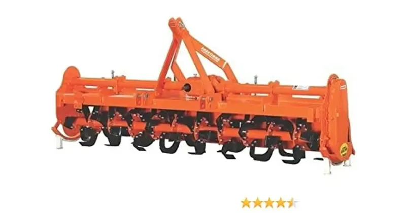 Heavy Duty Tractor Operated Rotavator for Loosening and Aerating Soil
