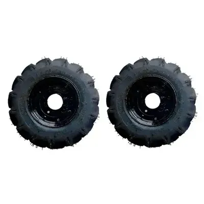 Heavy Duty 2 Pieces of 3.00 x 5-6 Size Tyre Tube Rim Set for 5 to 12 HP Power Tiller