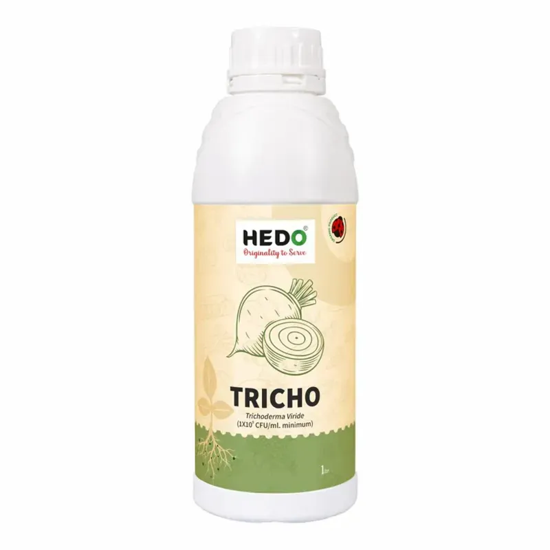 Hedo 1 Litre Trichoderma Viride Liquid(1 x 10^9 CFU/ml) Bio-Organic for All Fungal Disease & Seed Germination