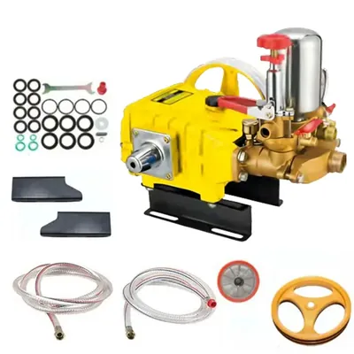 KisanKraft KK-53 x 3, High Pressure HTP-50 Pump for Agricultural and Commercial Purposes