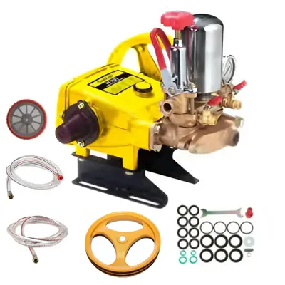 KisanKraft KK-22 x 3, High Pressure HTP-22 Pump for Agricultural Spraying
