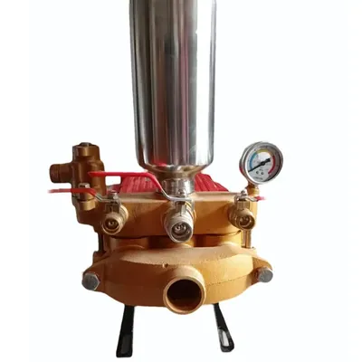 OEM HTP 120A High-Pressure Sprayer with Pulley Stand Used for Agriculture, Fogging, Car Washing Etc