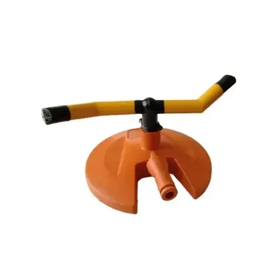 2 Arms Plastic 360 Degree Rotating Lawn Water Sprinkler for Watering Garden Plants, Irrigation & Yard (Pack-2 Pieces)