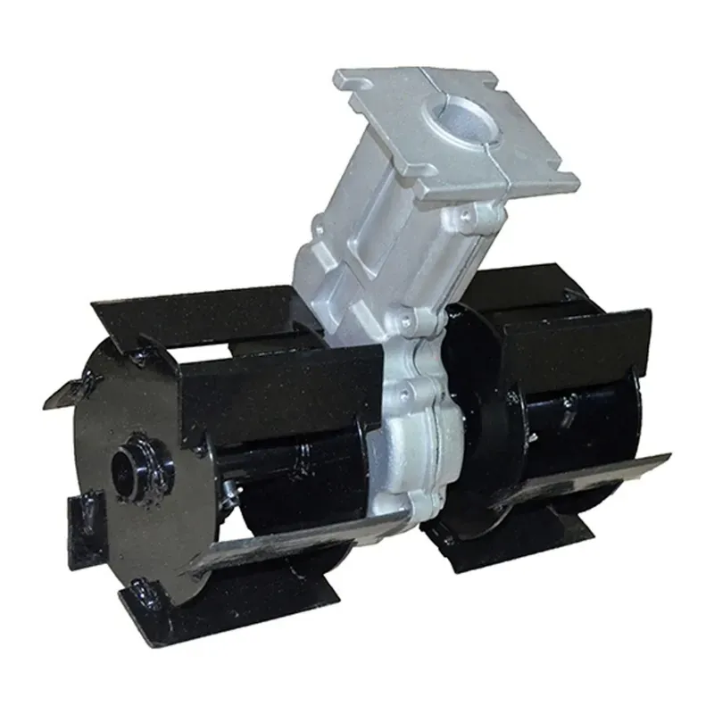 KisanKraft KK-HC-3526 Hoe Cutter for Petrol Brush Cutters, 26 mm Shaft, Hoe Cutter Attachment