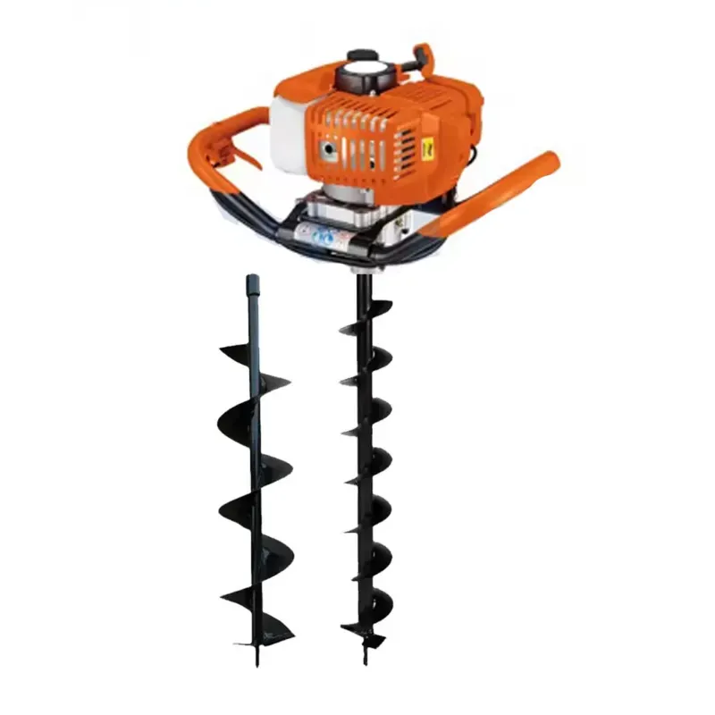 MECSTROKE 52 CC 2 Stroke Earth Auger / Post Hole Digger Machine With 3 & 6 Inch Bit