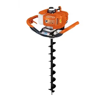 MECSTROKE 52 CC 2 Stroke Earth Auger / Post Hole Digger Machine With 3 Inch Bit