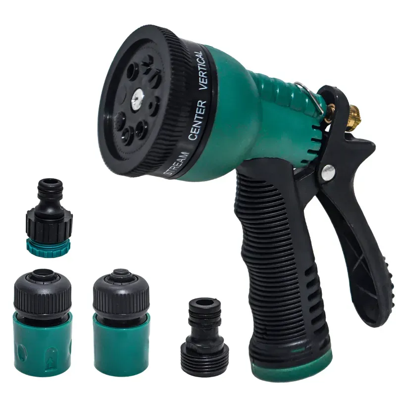 OEM Garden Hose High Pressure, Nozzle Water Spray Gun With Leak Proof Metal Grip Lock for Lawn and Outdoors