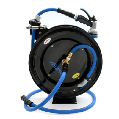 Zephyr ZWR1310 Auto-Retractable Garden Hose Reel with 10 m Hose Pipe for Garden Purposes