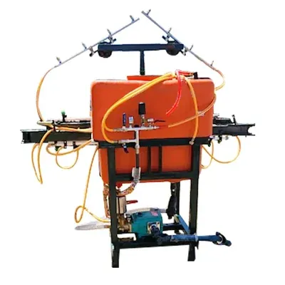 200 Litre Tractor Mounted 2 in 1 Boom Sprayer, 80 LPM HTP Pump, 28 ft (853.44 cm) Spraying Width and 2 Set of SS Pipe