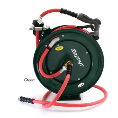 Zephyr ZWR1320HD-PR Auto-Retractable Garden Hose Reel with 20 m Hose Pipe for Gardening Purposes