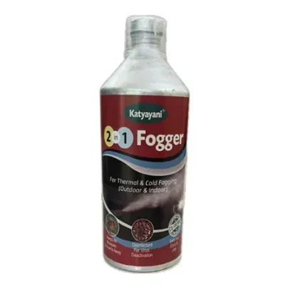 Katyayani 2 In 1 Fogger Insecticide and Disinfectant used for Cold Fogging & Thermal Fogging (Pack-1 Litre)