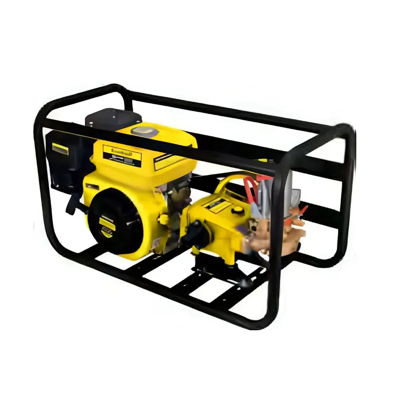 KisanKraft KK-PSP-22 x 3, Heavy Duty 4 stroke 196 CC HTP Pump Set with Engine