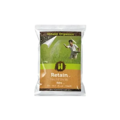 Hifield Retain-GR: Sargassum T. Granules with 2% Alginic Power for Enhanced Plant Growth and Soil Health (Pack Of 1 kg)