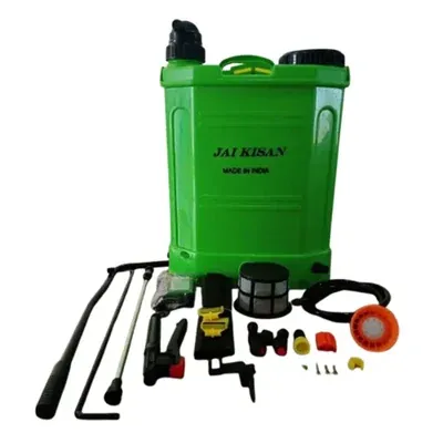 Fortune 12 V, 8 Ah, 18 Litre Battery Plus Manual (2 in 1) Operated Sprayer for Agriculture and Garden Purposes