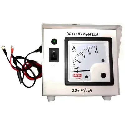 Solar Universe India Analogue Meter Battery Charger for 24 V and 25.6 V/10 Amp Batteries