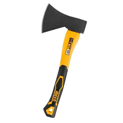 INGCO HAX02012508 Carbon Steel Axe with Fiberglass Handle