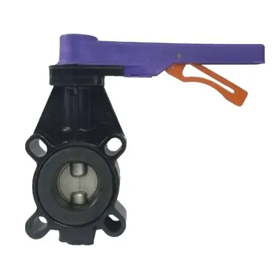 2 Inch SS Disc Wafer Type Hybrid Butterfly Valve Ensures Low Torque and Low Pressure Loss