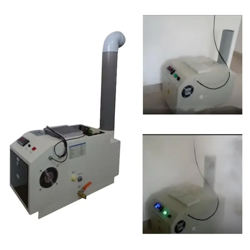 Portable Industrial Ultrasonic Humidifier 5 LPH, 300 W With One Hole