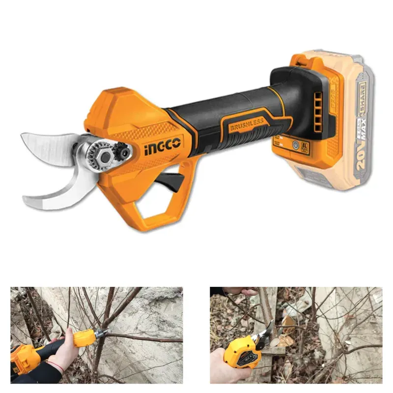 INGCO 25 mm Lithium-Ion Cordless Gauge Straight Shear 20 V Without Battery & Charger (CSSLI20258)