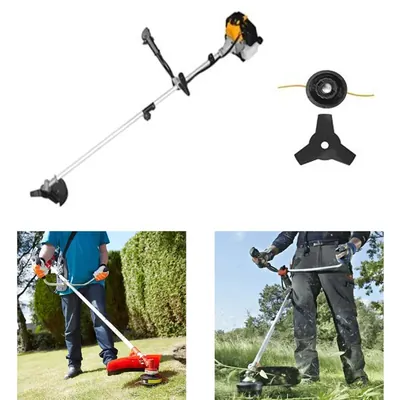 INGCO GBC45441 Petrol 2 Stroke Grass Trimmer or Bush Cutter 43 CC