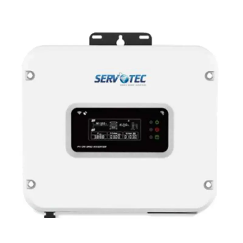 Servotech 6VA MPPT Solvion Series On-Grid Single Phase Solar Inverter with Dual Technology Support