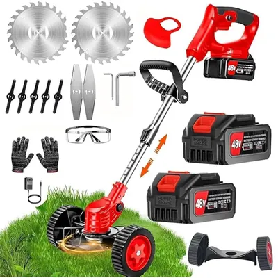 Farmio 21 V Battery Operated Grass Cutting Machine for Garden & Agriculture Pruning With Battery & Charger