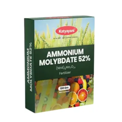 Katyayani Ammonium Molybdate 52%, Fertilizer, 100 g (Pack-1 x 100 g)