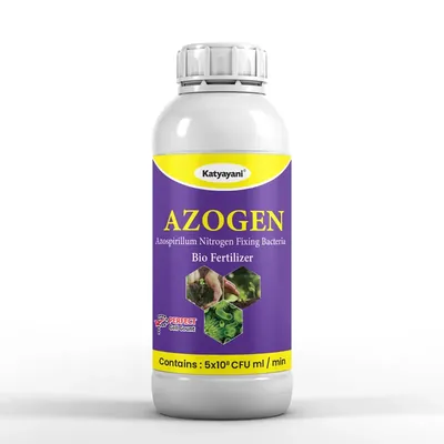 Katyayani Azogen, Azospirillum, Nitrogen Fixing Bio Fertilizer, 1 Litre (Pack-1 x 1 Litre)
