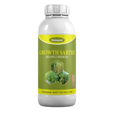 Katyayani Bio NPK Liquid Consortia Fertilizer, 1 Litre (Pack-1 x 1 Litre)