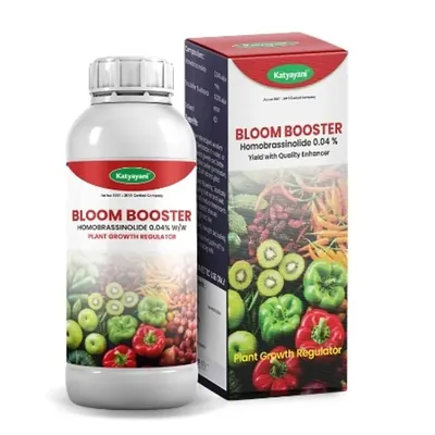 Katyayani Bloom Booster, Homobrassinolide 0.04 %, Plant Growth Regulator, 1 Litre (Pack-1 x 1 Litre)