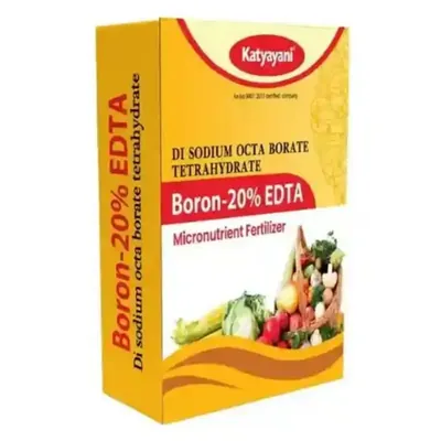 Katyayani Boron 20% EDTA Chemical Fertilizer for Bitter Gourd, Fruit and Vegetable Crops (Pack-500 g (500 g x 1))