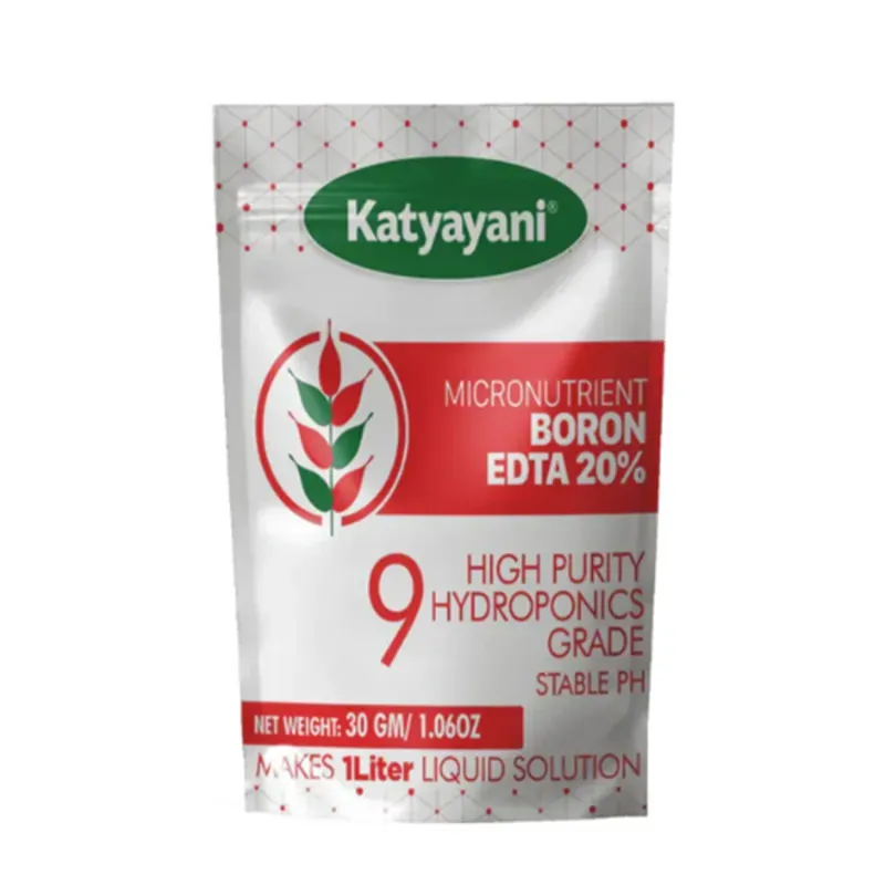 Katyayani Boron 20% EDTA-Fertilizer, Hydropnic Fertilizer, 30 g (Pack-1 x 30 g)