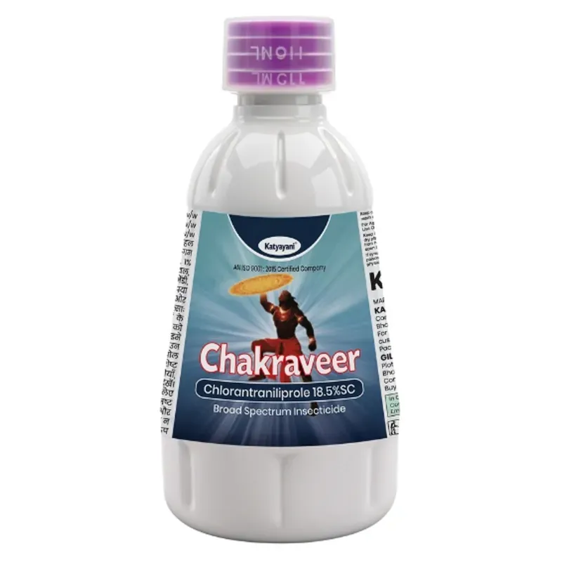 Katyayani Chakraveer, Chlorantraniliprole 18.5% SC, Chemical Insecticide, 60 ml (Pack-1 x 60 ml)