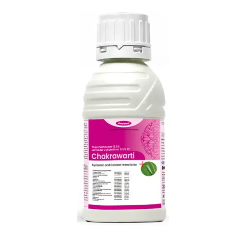 Katyayani Chakrawarti, Thiamethoxam 12.6% + Lambda Cyhalothrin 9.5% ZC, Chemical Insecticide, 250 ml (Pack-1 x 250 ml)