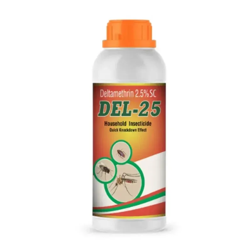 Katyayani DEL-25 Deltamethrin 2.5% SC Insecticide, Rapid Knockdown, Broad-Spectrum Pest Control for Indoor & Outdoor Use (Pack-1)