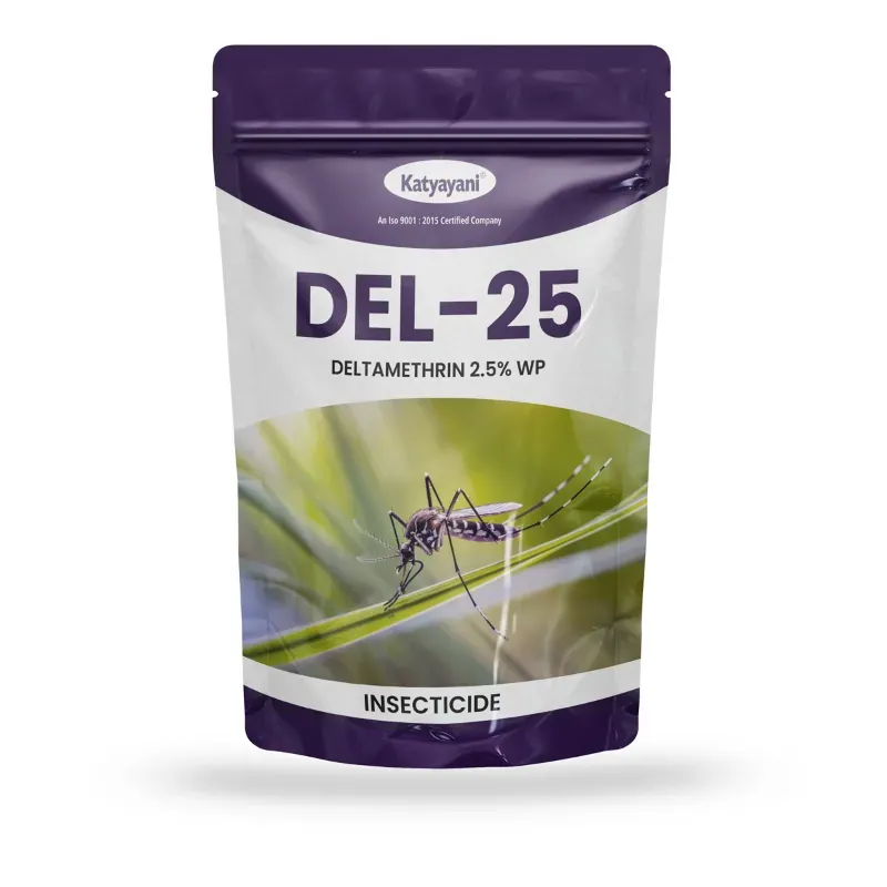 Katyayani Del-25 Deltamethrin 2.5% WP Insecticide, Effective Broad-Spectrum Pest Control for Indoor & Stored Grain Use (Pack-Pack of 1)