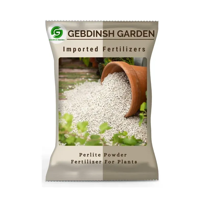 GEBDINSH Horticultural Perlite Powder 500 Gram for Garden Plants Soil Aeration Drainage Moisture Retention