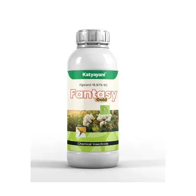 Katyayani Fantasy Gold, Fipronil 18.87% SC, Chemical Insecticide Effective For Pest Control (Pack-1 L (1 L x 1))
