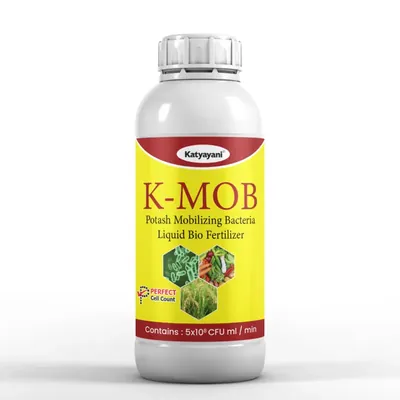Katyayani K-MOB, Potash Mobilizing Bacteria, Bio Fertilizer, 1 Litre (Pack-1 x 1 Litre)