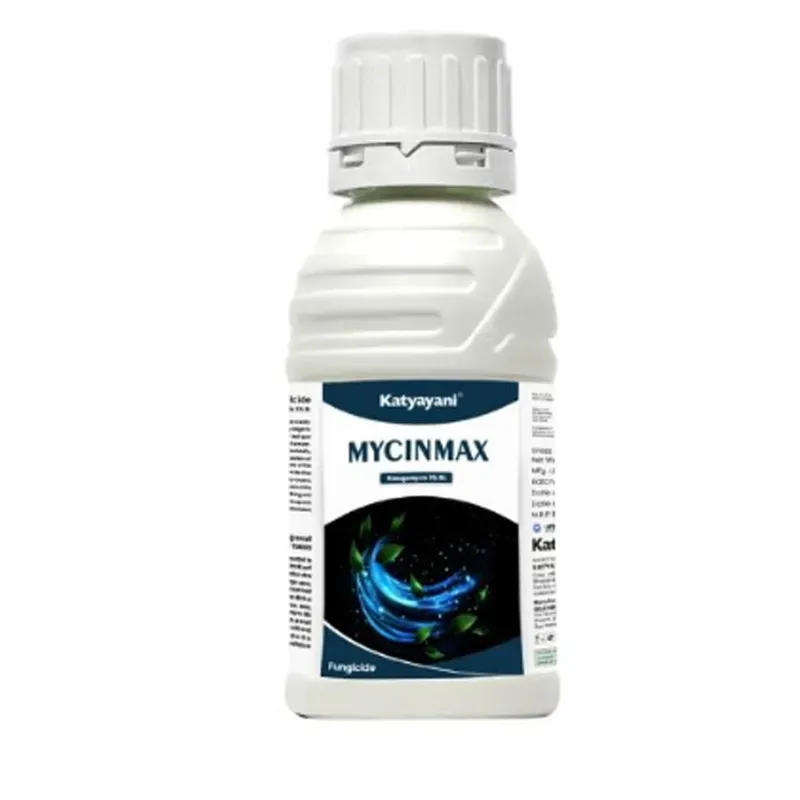 Katyayani Mycinmax Systemic Fungicide & Bactericide (Kasugamycin 3% SL)(Quantity-Pack of 500 ml (500 ml x 1))