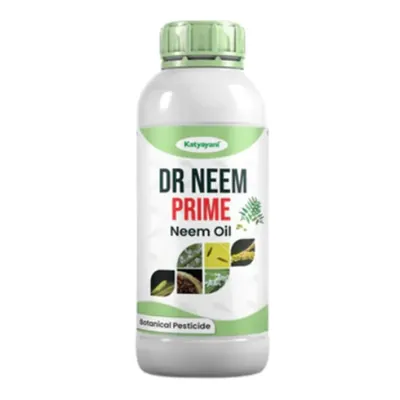 Katyayani Dr. Neem Prime 5% w/w, Neem Oil Insecticide 50000 ppm, 1 Litre (Pack-1 x 1 Litre)