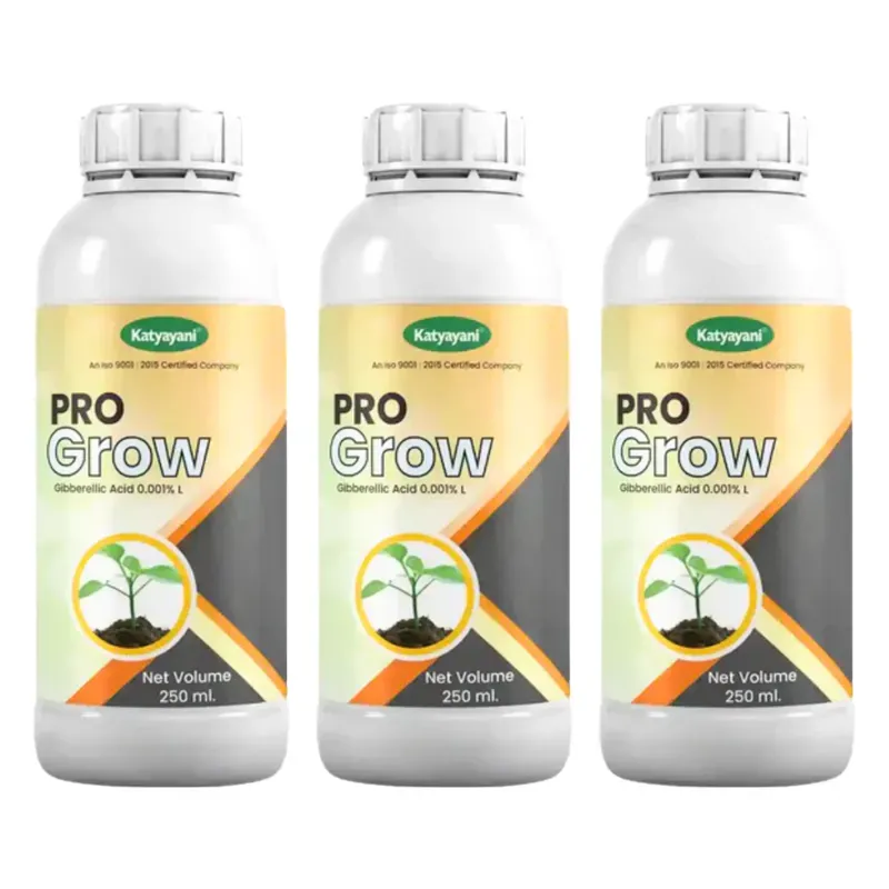 Katyayani PRO GROW (GIBBERELLIC ACID 0.001% L), Plant Growth Regulator, 750 ml