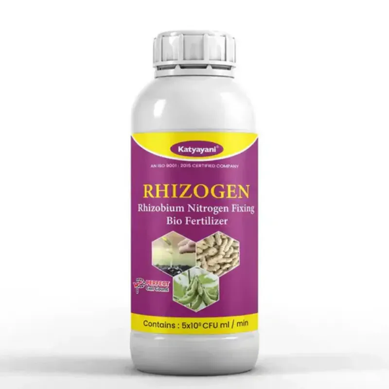 Katyayani Rhizogen, Rhizobium spp, Nitrogen Fixing, Bio Fertilizer, 1 Litre (Pack-1 x 1 Litre)