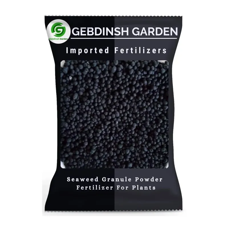 GEBDINSH 5 kg Organic Seaweed Granule Powder Plant Fertilizer Root Growth Booster