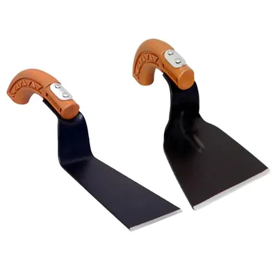 Unison Khurpa With Plastic Handle Grip 3 Inch & 5 Inch for Digging Soil